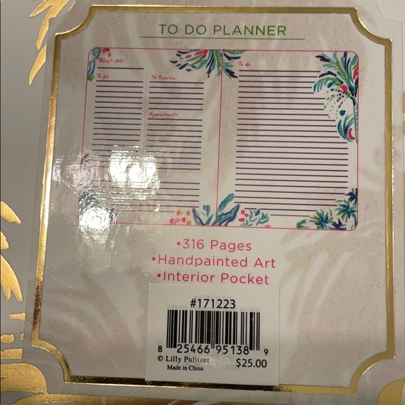 Lilly Pulitzer To Do Notebook - Picture 5 of 5